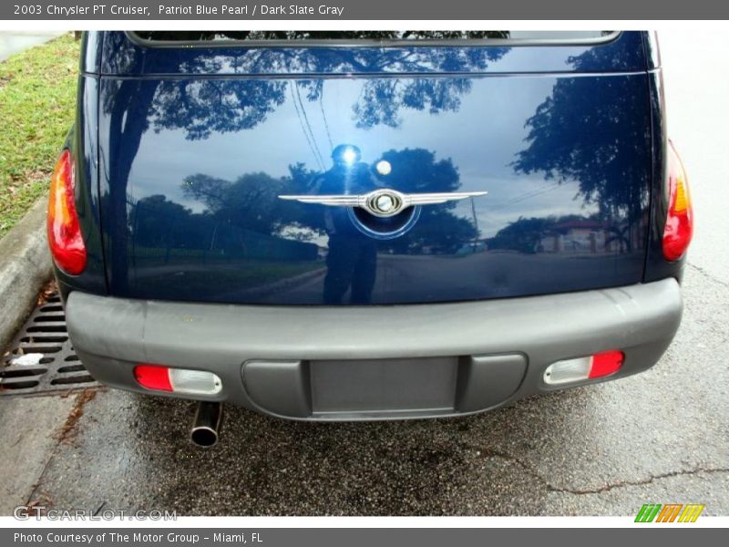 Patriot Blue Pearl / Dark Slate Gray 2003 Chrysler PT Cruiser