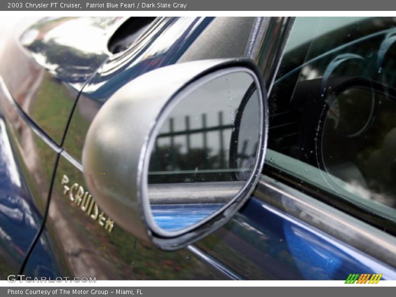 Patriot Blue Pearl / Dark Slate Gray 2003 Chrysler PT Cruiser