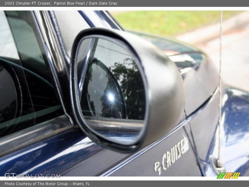 Patriot Blue Pearl / Dark Slate Gray 2003 Chrysler PT Cruiser