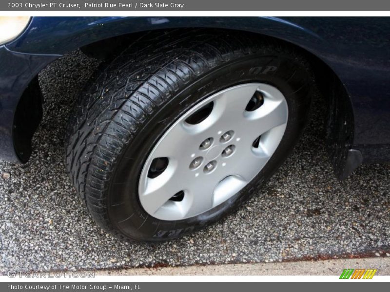 Patriot Blue Pearl / Dark Slate Gray 2003 Chrysler PT Cruiser