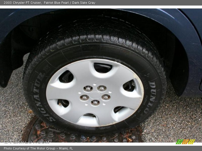 Patriot Blue Pearl / Dark Slate Gray 2003 Chrysler PT Cruiser