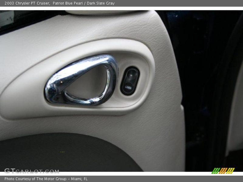 Patriot Blue Pearl / Dark Slate Gray 2003 Chrysler PT Cruiser