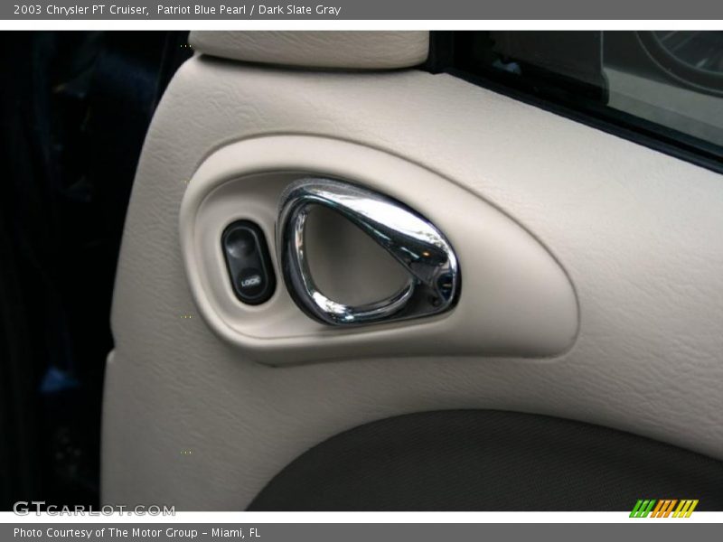 Patriot Blue Pearl / Dark Slate Gray 2003 Chrysler PT Cruiser