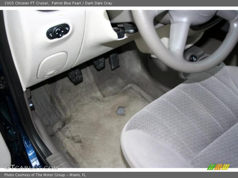 Patriot Blue Pearl / Dark Slate Gray 2003 Chrysler PT Cruiser