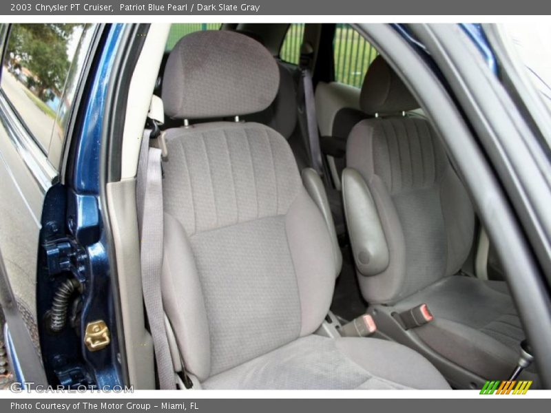 Patriot Blue Pearl / Dark Slate Gray 2003 Chrysler PT Cruiser