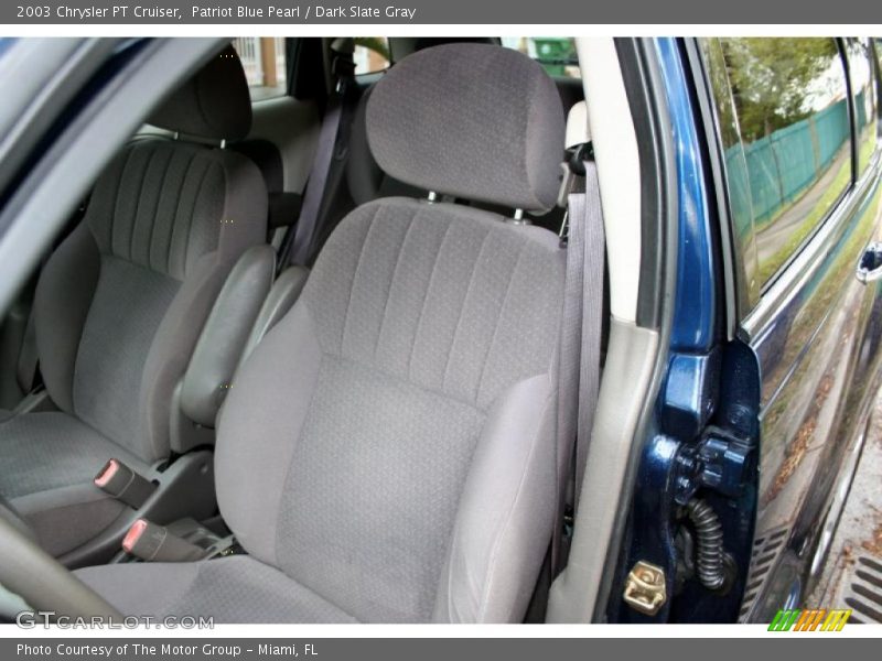 Patriot Blue Pearl / Dark Slate Gray 2003 Chrysler PT Cruiser