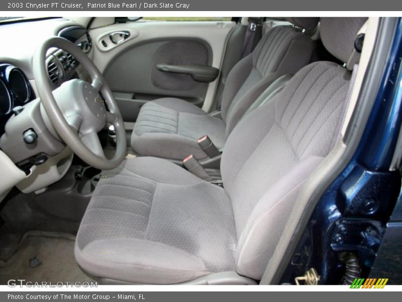 Patriot Blue Pearl / Dark Slate Gray 2003 Chrysler PT Cruiser