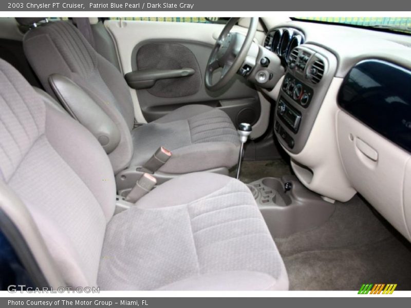 Patriot Blue Pearl / Dark Slate Gray 2003 Chrysler PT Cruiser