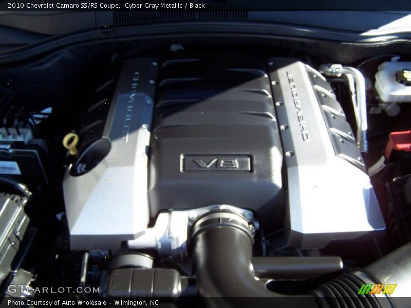 Cyber Gray Metallic / Black 2010 Chevrolet Camaro SS/RS Coupe