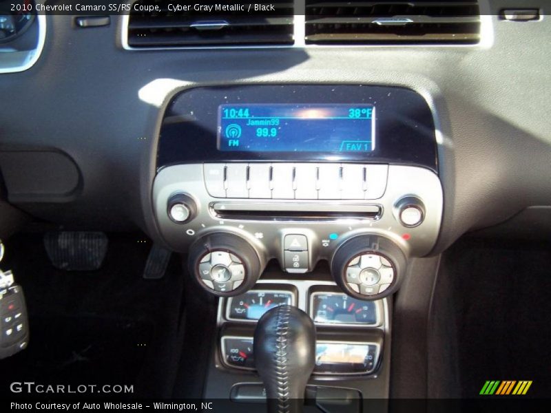 Cyber Gray Metallic / Black 2010 Chevrolet Camaro SS/RS Coupe