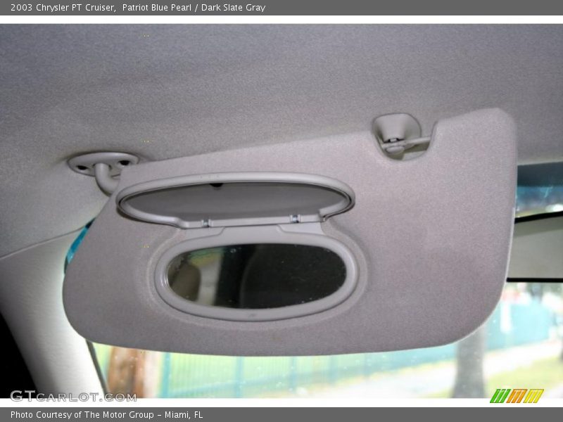 Patriot Blue Pearl / Dark Slate Gray 2003 Chrysler PT Cruiser