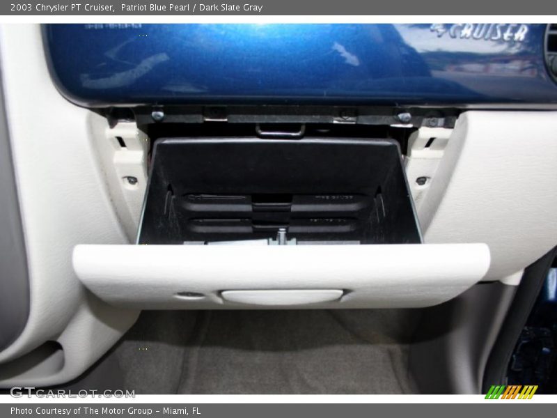 Patriot Blue Pearl / Dark Slate Gray 2003 Chrysler PT Cruiser