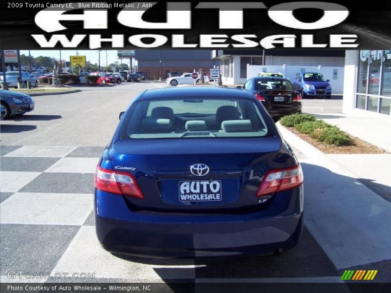 Blue Ribbon Metallic / Ash 2009 Toyota Camry LE