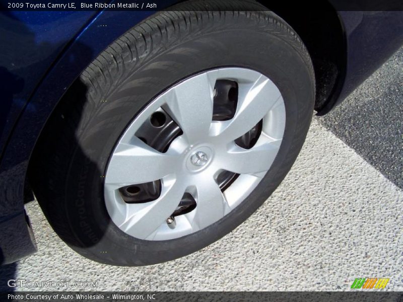 Blue Ribbon Metallic / Ash 2009 Toyota Camry LE