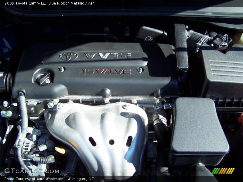 Blue Ribbon Metallic / Ash 2009 Toyota Camry LE
