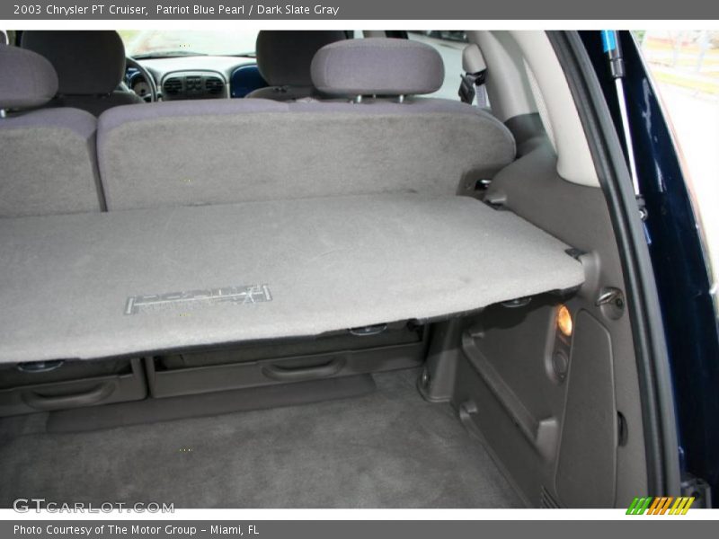 Patriot Blue Pearl / Dark Slate Gray 2003 Chrysler PT Cruiser