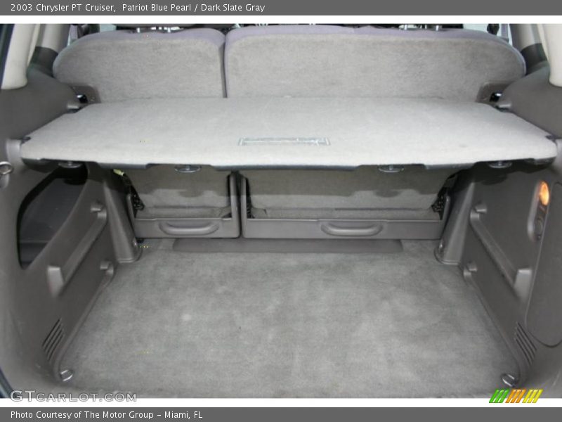 Patriot Blue Pearl / Dark Slate Gray 2003 Chrysler PT Cruiser