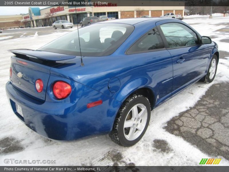 Arrival Blue Metallic / Ebony 2005 Chevrolet Cobalt LS Coupe