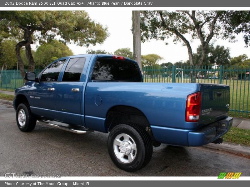  2003 Ram 2500 SLT Quad Cab 4x4 Atlantic Blue Pearl