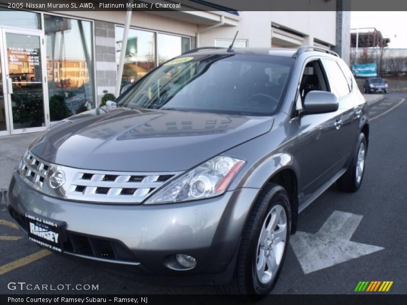 Platinum Metallic / Charcoal 2005 Nissan Murano SL AWD