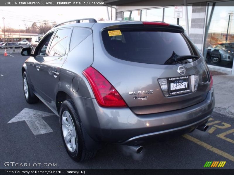Platinum Metallic / Charcoal 2005 Nissan Murano SL AWD