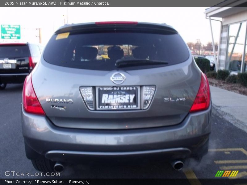 Platinum Metallic / Charcoal 2005 Nissan Murano SL AWD