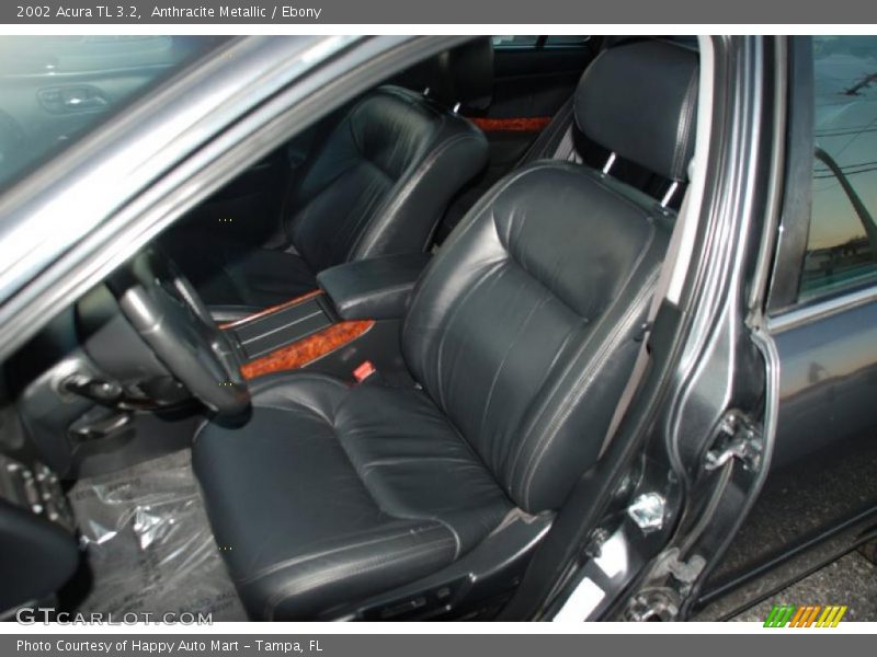 Anthracite Metallic / Ebony 2002 Acura TL 3.2