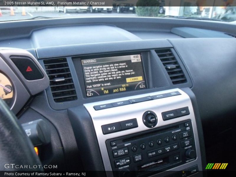 Platinum Metallic / Charcoal 2005 Nissan Murano SL AWD