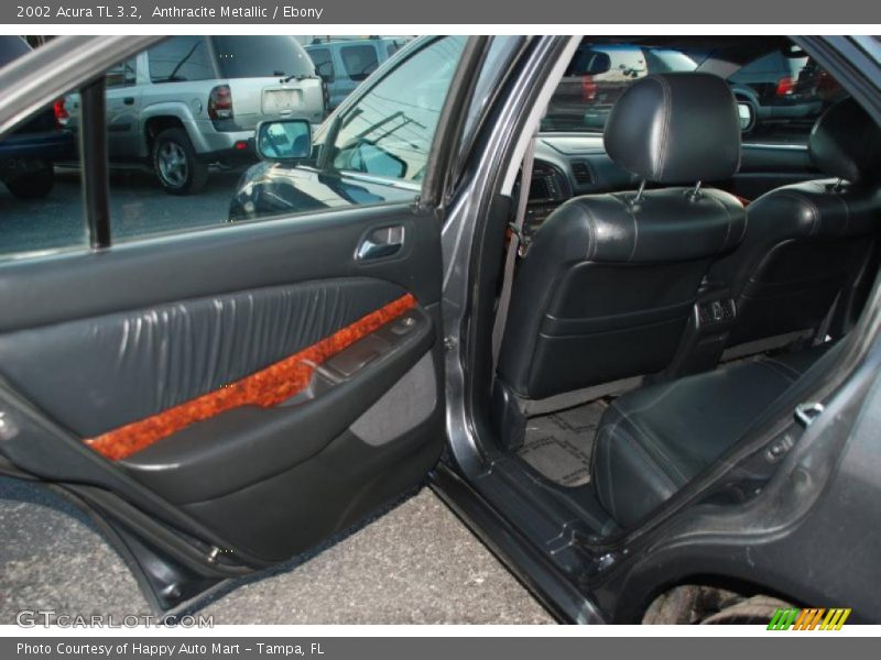 Anthracite Metallic / Ebony 2002 Acura TL 3.2