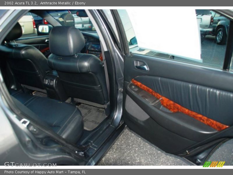 Anthracite Metallic / Ebony 2002 Acura TL 3.2