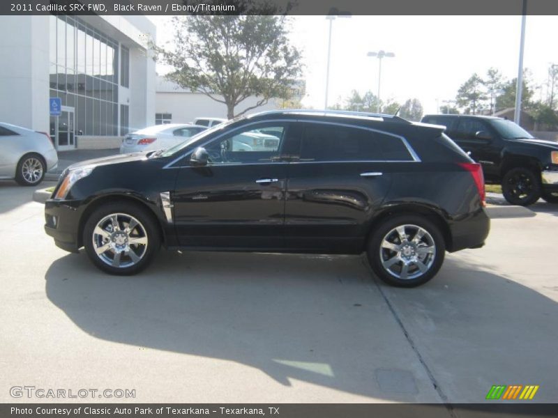 Black Raven / Ebony/Titanium 2011 Cadillac SRX FWD