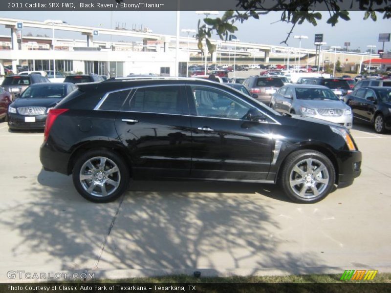 Black Raven / Ebony/Titanium 2011 Cadillac SRX FWD