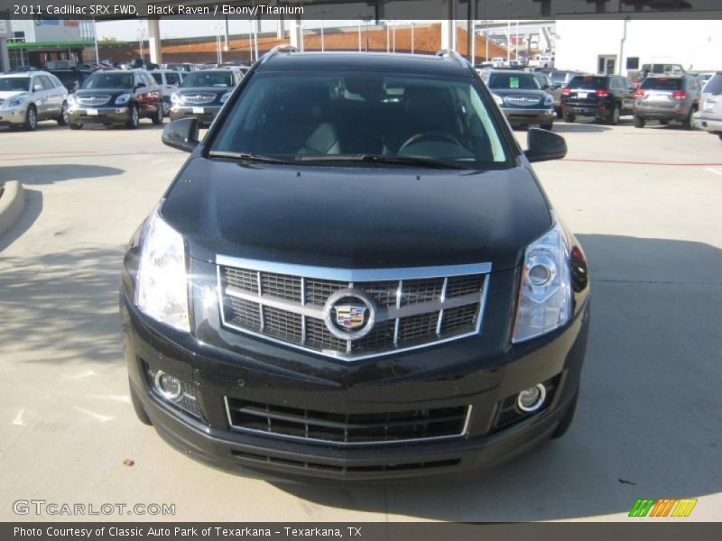 Black Raven / Ebony/Titanium 2011 Cadillac SRX FWD