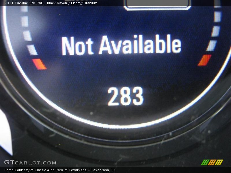 Black Raven / Ebony/Titanium 2011 Cadillac SRX FWD