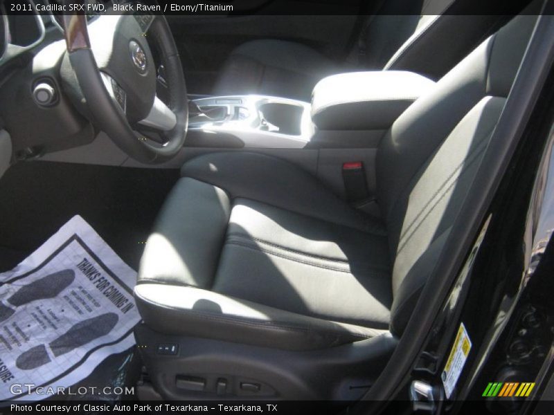 Black Raven / Ebony/Titanium 2011 Cadillac SRX FWD