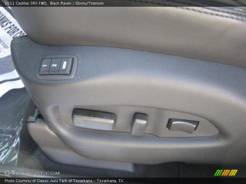 Black Raven / Ebony/Titanium 2011 Cadillac SRX FWD