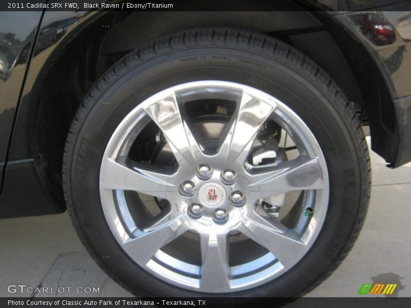 Black Raven / Ebony/Titanium 2011 Cadillac SRX FWD