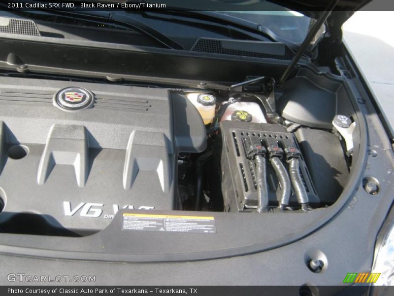 Black Raven / Ebony/Titanium 2011 Cadillac SRX FWD