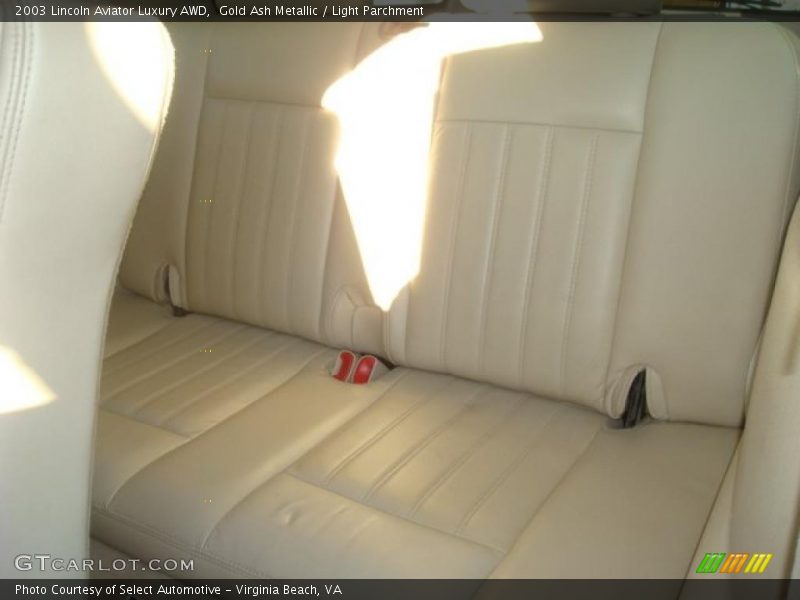 Gold Ash Metallic / Light Parchment 2003 Lincoln Aviator Luxury AWD