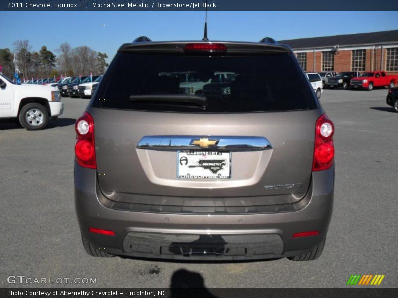 Mocha Steel Metallic / Brownstone/Jet Black 2011 Chevrolet Equinox LT