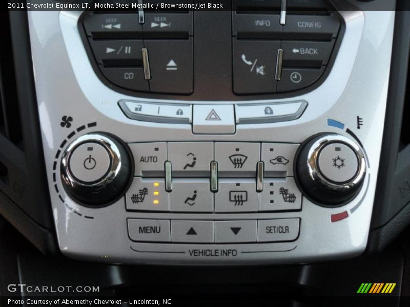 Controls of 2011 Equinox LT