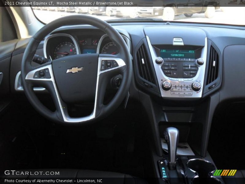 Mocha Steel Metallic / Brownstone/Jet Black 2011 Chevrolet Equinox LT