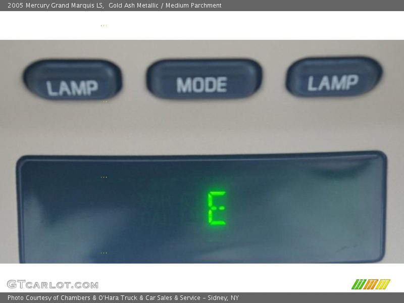 Gold Ash Metallic / Medium Parchment 2005 Mercury Grand Marquis LS