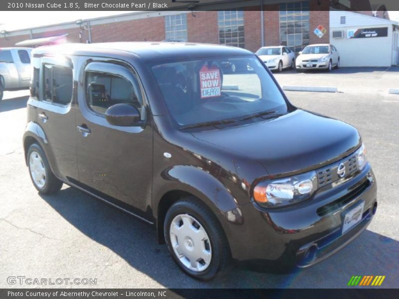 Bitter Chocolate Pearl / Black 2010 Nissan Cube 1.8 S