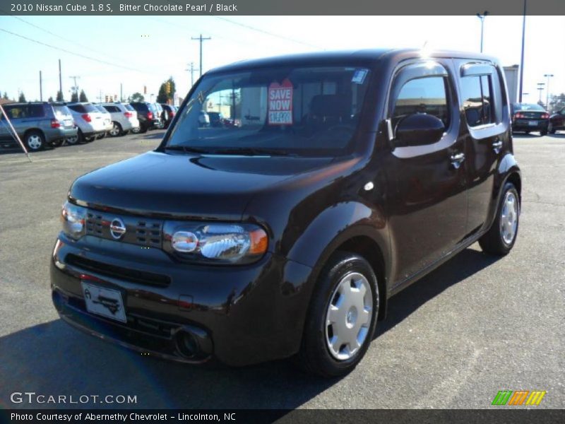 Bitter Chocolate Pearl / Black 2010 Nissan Cube 1.8 S