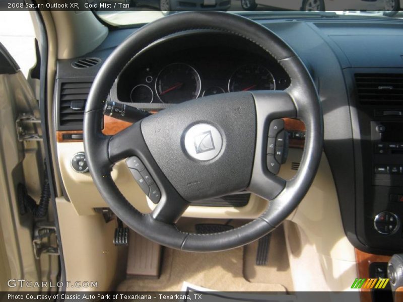 Gold Mist / Tan 2008 Saturn Outlook XR