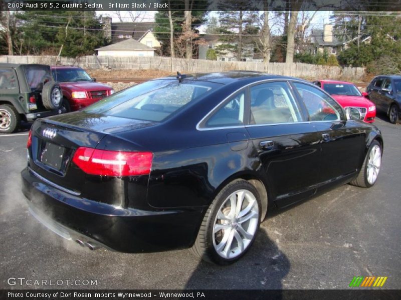 Brilliant Black / Black 2009 Audi S6 5.2 quattro Sedan