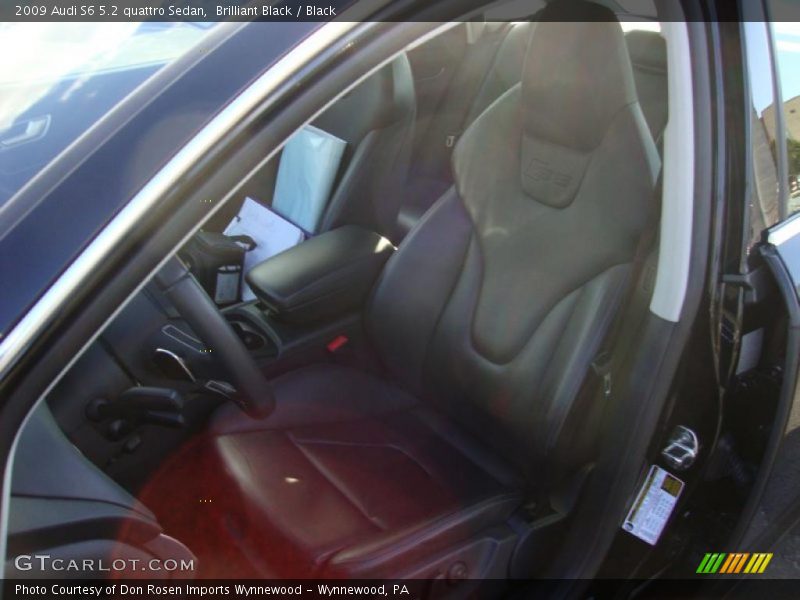 Brilliant Black / Black 2009 Audi S6 5.2 quattro Sedan