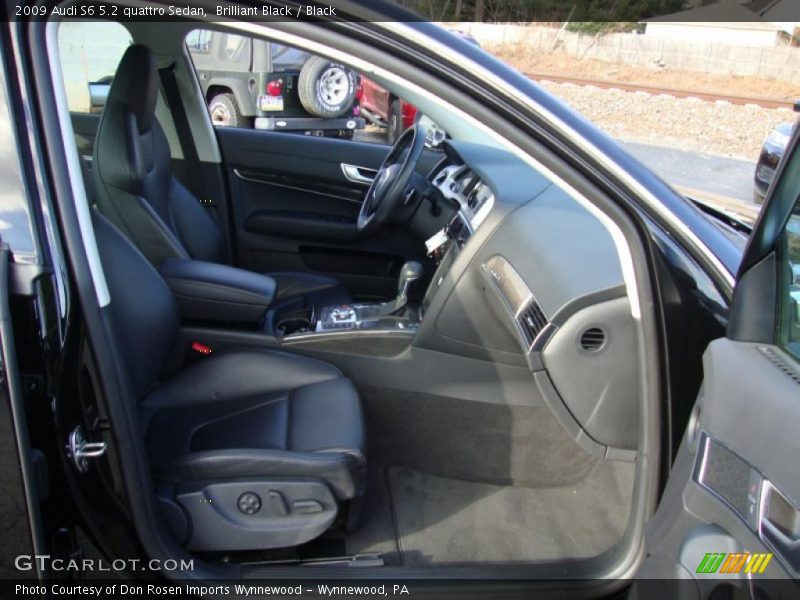Brilliant Black / Black 2009 Audi S6 5.2 quattro Sedan