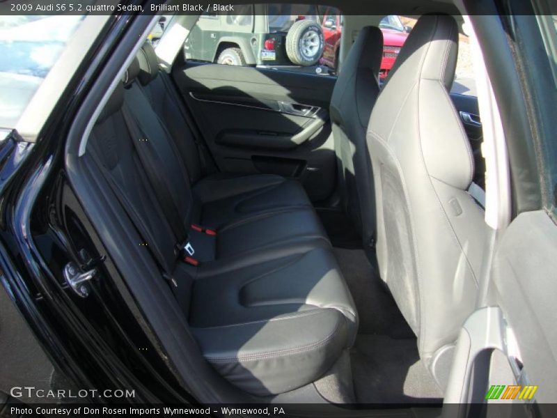 Brilliant Black / Black 2009 Audi S6 5.2 quattro Sedan